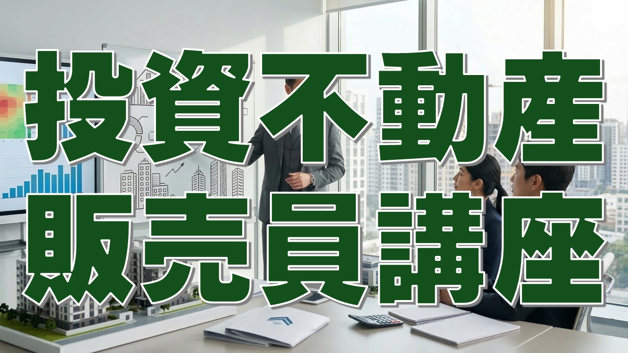 投資不動産販売員講座